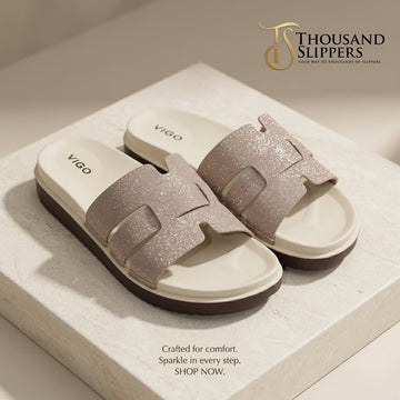Ladies Medicated Slippers for Sensitive feets (Vigo Cut 2202)