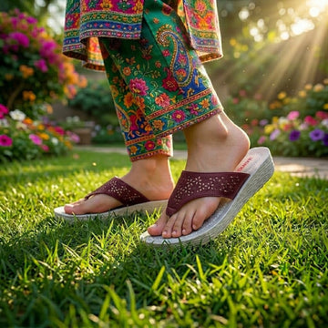 Soft Step Mandala flip-flops (s36 Hawks)19 Percent off