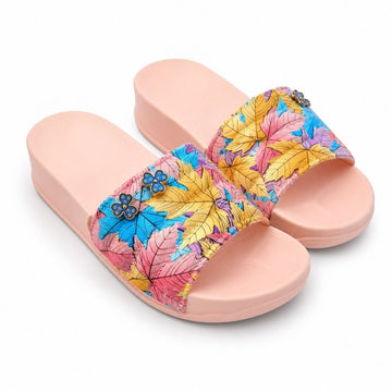 Autumn Bloom Medicated House Slippers (5294)