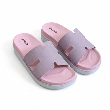Ladies Medicated Slippers for Sensitive Feet (Vigo Plain 2201)