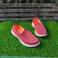 Casual maroon shoes for ladies - Thousand Slippers