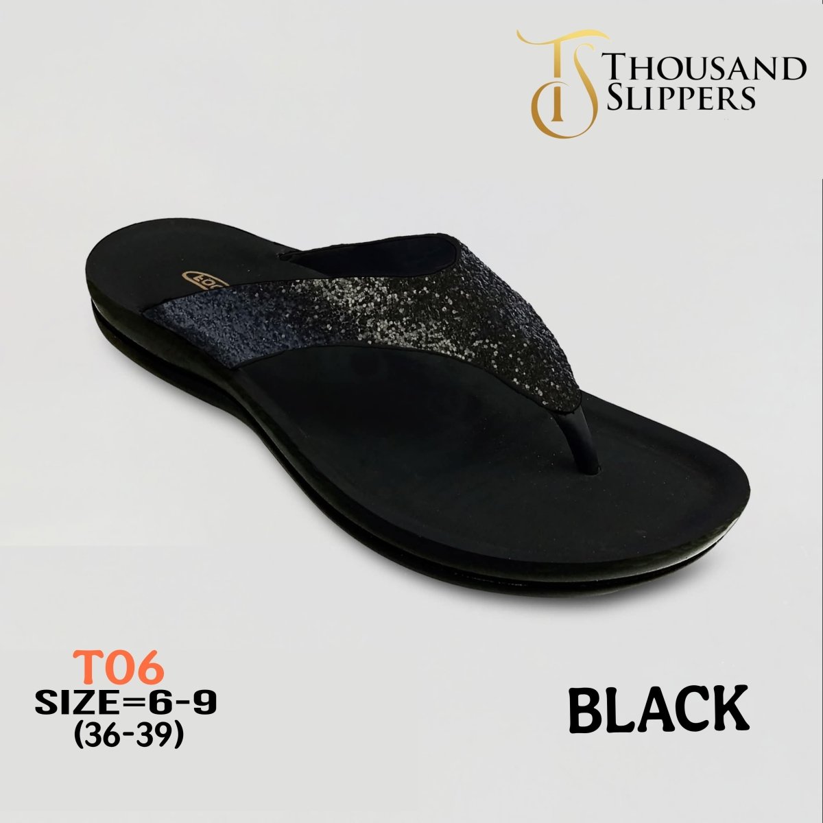 Glimmer medicated flipflops (t06) - Thousand Slippers