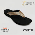 Glimmer medicated flipflops (t06) - Thousand Slippers
