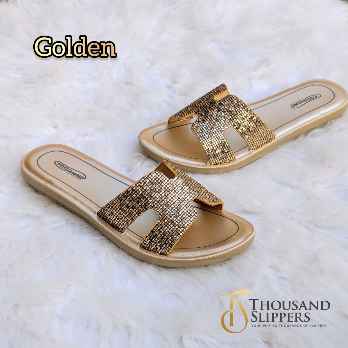 Fancy Feet medicated slippers for ladies (d3) - Thousand Slippers