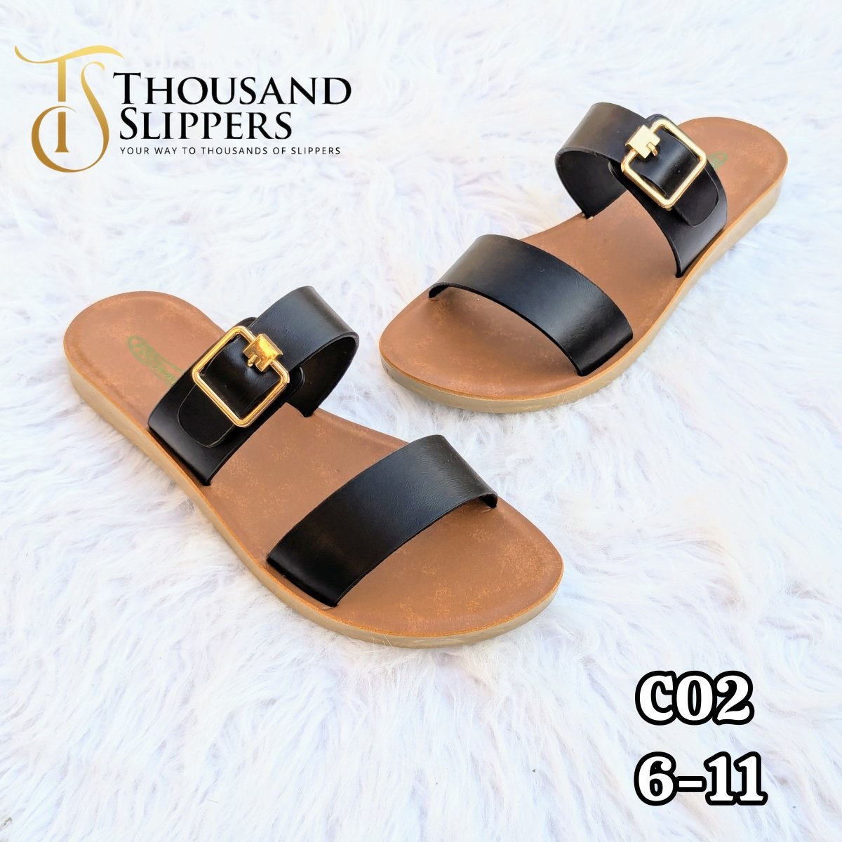 New premium quality slippers for females (c02) - Thousand Slippers