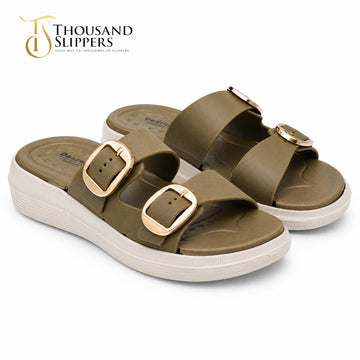Twin-Sole Therapy Slippers for Females (Dadson 080)