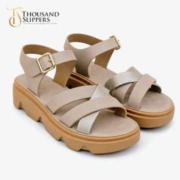 Pillow Step Platform Sandals for Females [E7233]