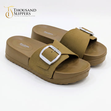 Soft Step Medicated Slippers for Females (D60]