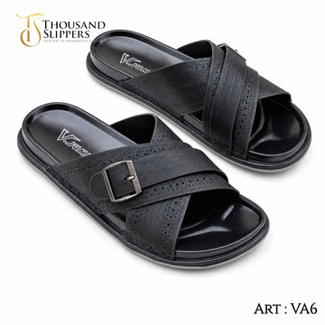 Zara Luxe Buckle Slides for Men [VA6]