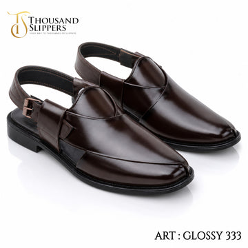 Glossy Peshawari Chappal for Men [Glossy 333]