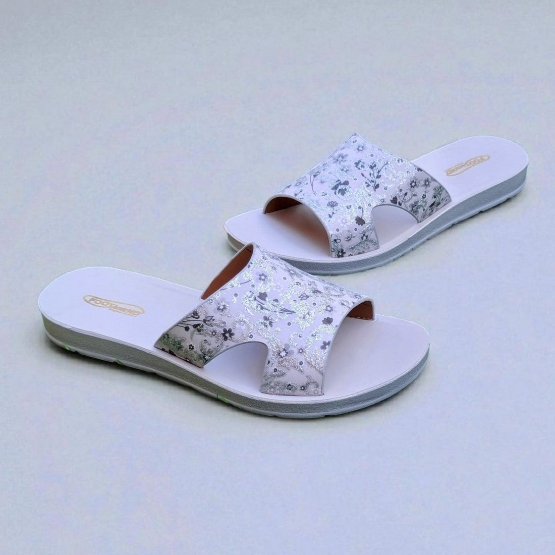 Floral bloom slides (f3) - Thousand Slippers