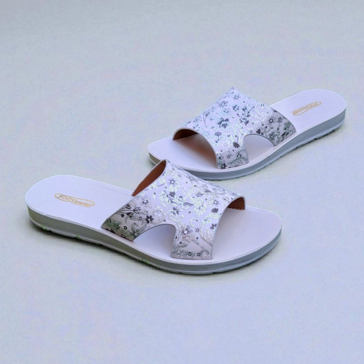 Floral bloom slides (f3) - Thousand Slippers