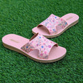 Floral bloom slides (f3) - Thousand Slippers