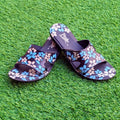 Floral charm slippers (Posh) - Thousand Slippers