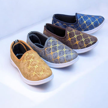Lattice Style Canvas Shoes for females (G-10)