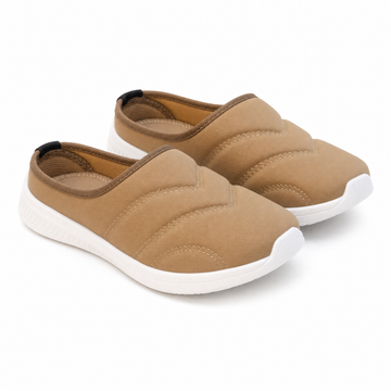 Soft Backless canvas mules for females [BG13]